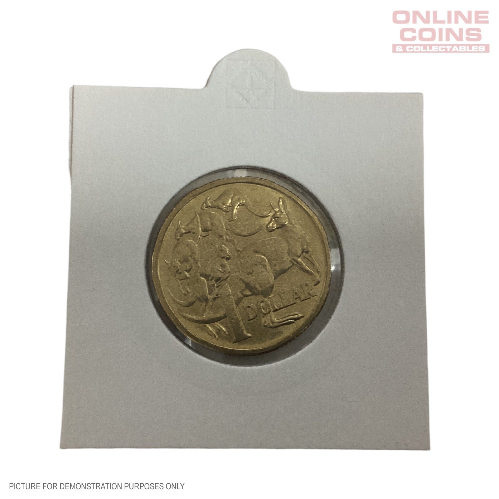 1991 Loose $1 Uncirculated Coin In 2x2